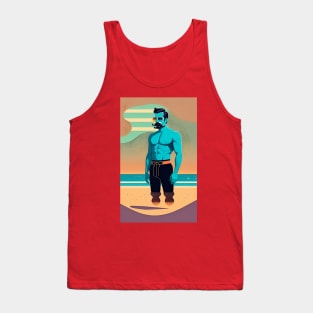 Beach Man Tank Top